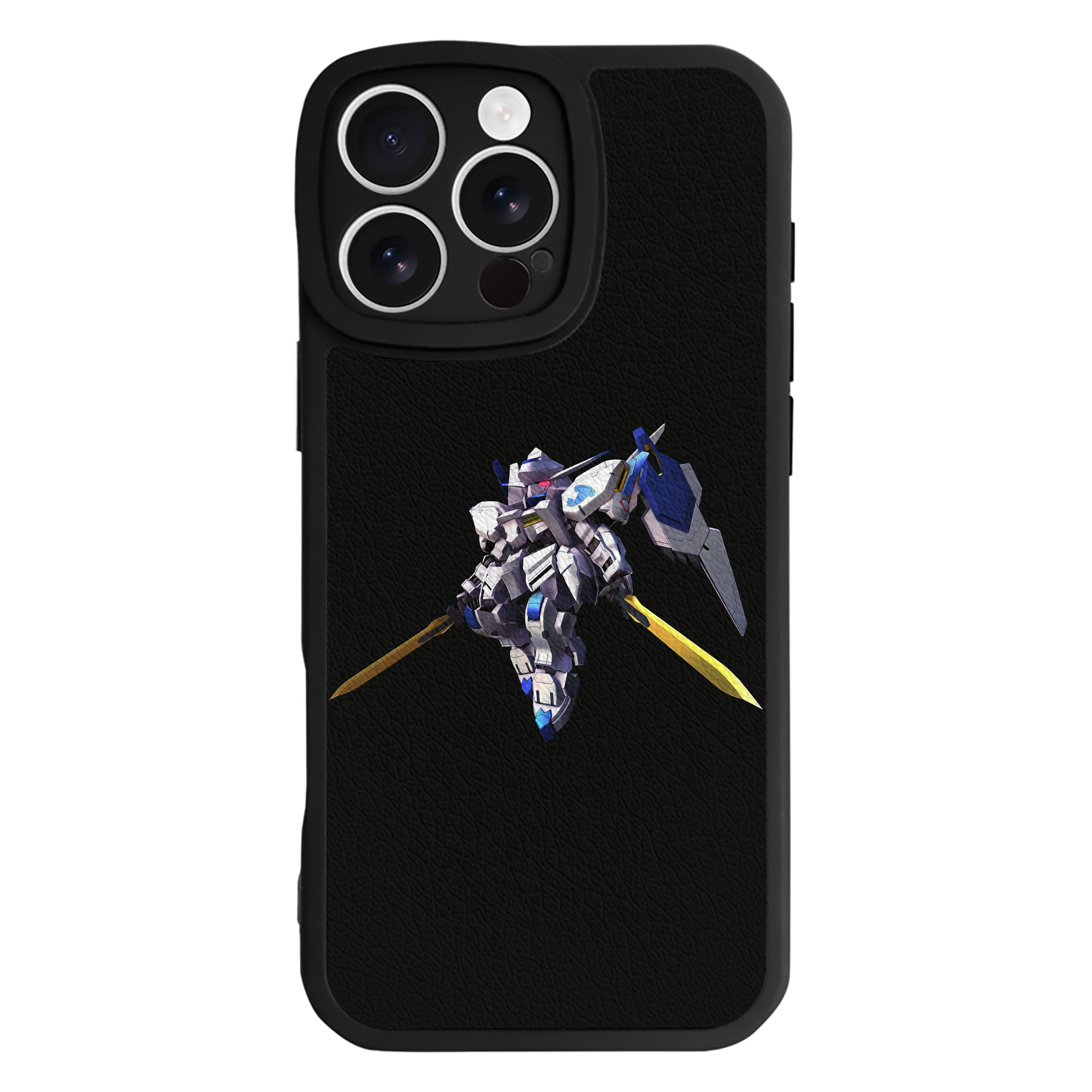 （画像用） 機動戦士ガンダム Mobile Suit Gundam 【iPhone 16シリーズ対応】シリコンスマホケース（レザー調） 材質：シリコン